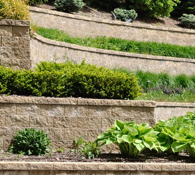 Landscaping services.